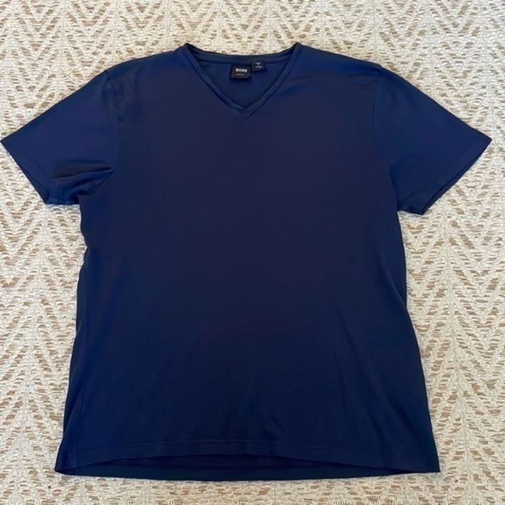 Boss navy top xl